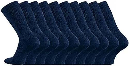 TippTexx 24 Unisex Socken ohne Gummidruck, für Diabetiker geeignet - Bequeme und robuste Socken ohne Gummidruck für Damen und Herren. Mit verstärkter Ferse und Fußspitze bieten sie optimalen Halt und ein angenehmes Tragegefühl. 40 Tage testen und Anti-Loch-Garantie inklusive!