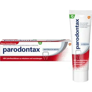 Parodontax Zahnpasta Natürlich Weiss, Zahnfleischschutz und weiße Zähne, 75ml