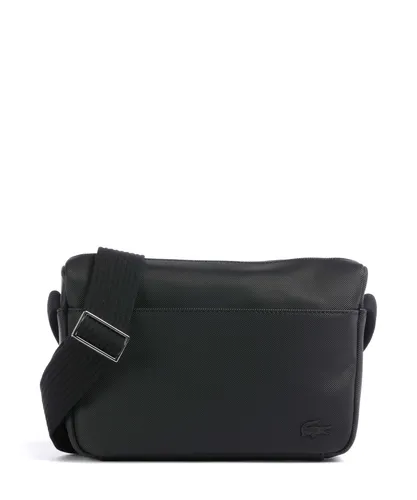 Lacoste Reporter Bag - Umhängetasche 25 cm (noir) - Stilvolle Umhängetasche für modebewusste Frauen. Hochwertige Verarbeitung mit geräumigem Hauptfach und verstellbarem Schulterriemen. Ideal für den Alltag und vielseitig kombinierbar.