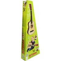 Boogie Bee Holzgitarre mit 6 Saiten, 75 cm
