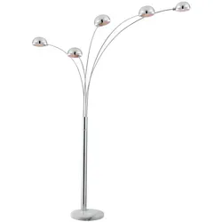 Moderne Stehlampe mit Marmorsockel von Globo