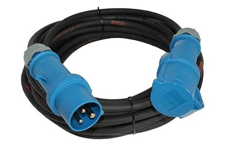 maxgo® CEE TITANEX Verlängerung 20m - Robustes 3G2,5 Verlängerungskabel mit MENNEKES Steckverbindern, ideal für Camping und Baustellen. Flexibles H07RN-F Kabel für einfache Handhabung, perfekter Schutz in schweren Bedingungen.