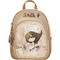 Anekke Memories Backpack Rucksack Multicolor - Stylischer Freizeitrucksack - Modischer Rucksack mit geräumigem Hauptfach und zahlreichen Fächern für optimale Organisation. Ideal für den Alltag und Ausflüge, gefertigt aus robustem Polyurethan.