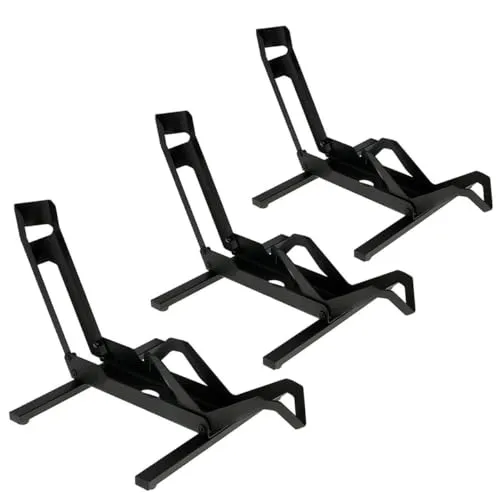 ConStands Fahrradständer TS1 für Mountainbikes - Fahrradständer für E-Bikes und Mountainbikes, robust und stabil bis 35 kg, geeignet für Reifengrößen von 26 bis 29 Zoll, ideal für sichere und praktische Aufbewahrung.