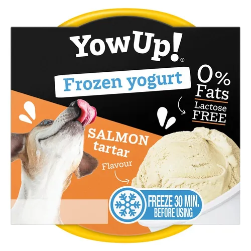 YowUp! Frozen Yoghurt Salmon Tartar 110g - Eis für Hunde & Katzen Hundeeis