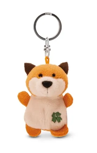 NICI Schlüsselanhänger Fuchs mit Kleeblatt 5cm von NICI