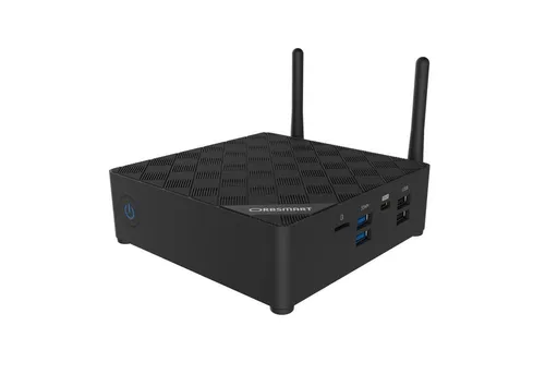 Orbsmart AW-14 Mini-PC - Lüfterloser 4K Desktop-PC mit Intel N5105 und 16GB RAM - PC-Systeme: Der energieeffiziente Orbsmart AW-14 bietet lüfterlosen Betrieb, Triple Display Unterstützung und ist ideal für Office, Streaming und Digital Signage.