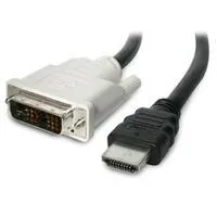 StarTech.com HDMI zu DVI-D Kabel 5m - Display Kabel für hochauflösende Videoübertragung, abgeschirmt für optimale Signalqualität und ideal für Monitore oder Projektoren.