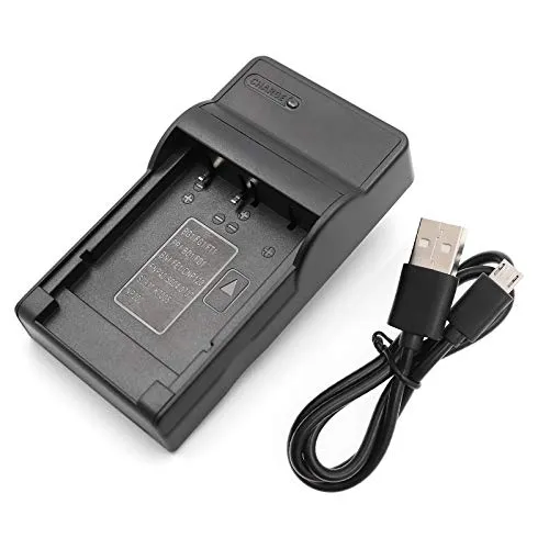 [Schnellladegerät] USB-Ladegerät der EN-EL14-Kamera Kompatibel mit Nikon ENEL14-, EN-EL14a-Akku, Coolpix P7000, P7100, P7700, P7800, D3100, D3200, D3300, D3400, D5100, D5200, D5500, D5600 Df DSLR