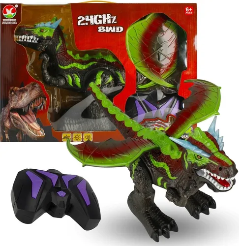 Ferngesteuerter Dinosaurier MEGA CREATIVE - Erlebe prähistorische Abenteuer mit dem ferngesteuerten Dinosaurier MEGA CREATIVE! Mit realistischen Licht- und Geräuschfunktionen begeistert er Kinder ab 6 Jahren und sorgt für unvergesslichen Spielspaß.