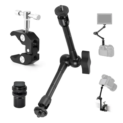 TARION Magic Arm Kamera Halterung mit Super Klammer