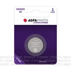 Batterie Lithium, Knopfzelle, CR2025, 3V