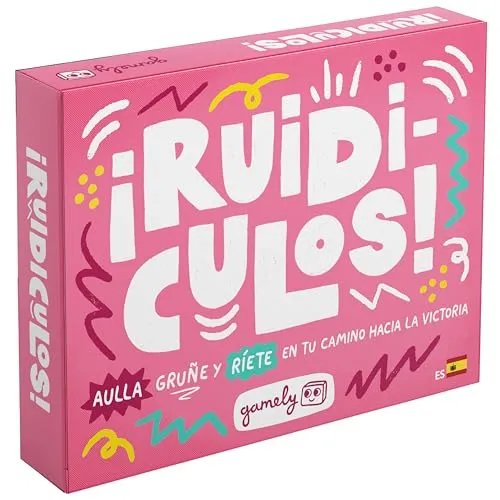 Gamely RUIDICULOS | Das lustige Taschenspiel, in dem lächerliche Geräusche gemacht Werden | Das Kartenspiel für die ganze Familie, das Kinder, Jugendliche und Ältere zum Lachen bringt (Spanisch)