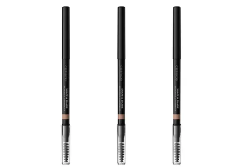 Catrice Augenbrauen-Stift SHAPE & SHADE BROW PENCIL WATERPROOF, 3-tlg., für präzises Formen & Definieren