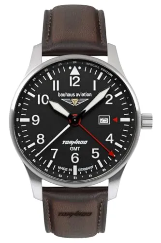 Bauhaus Aviation Tornado Herrenuhr – Made in Germany