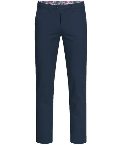 Greiff CASUAL Herren Chino-Hose Regular Fit Marine 110 - Moderne Herren Chinohose im Regular Fit aus einem bequemen Baumwollmix mit Stretch. Ideal für Büro und Events, bietet sie Komfort und Stil in Marineblau.