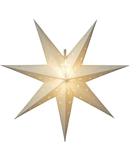 Produktbild LED Weihnachtsstern Alice von Star Trading, 3D Stern für außen, Ø 60 cm, batteriebetrieben