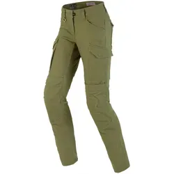 SpiDi Motorradhose Pathfinder Cargo Damen in grün von SPIDI
