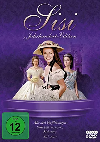 Sisi: Jahrhundert-Edition (Alle drei Sisi-Verfilmungen) - Kult-DVD-Box mit allen drei Sisi-Filmen in einer edlen Sammlung. Ideal für Fans von historischen Dramen und zeitlosen Klassikern.