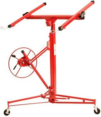 EBERTH Plattenheber Plattenheber für Trockenbau, 1-Mann Bedienung, max. 68 kg Traglast, -], 140-330 cm Arbeitshöhe, 68 kg Traglast,290 cm Lastarmbreite