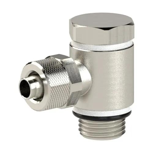 Produktbild RIEGLER 110562-13.605-5 Winkel-Schwenkverschraubung, O-Ring, M5 a., für Schlauch 5/3, 1Stk