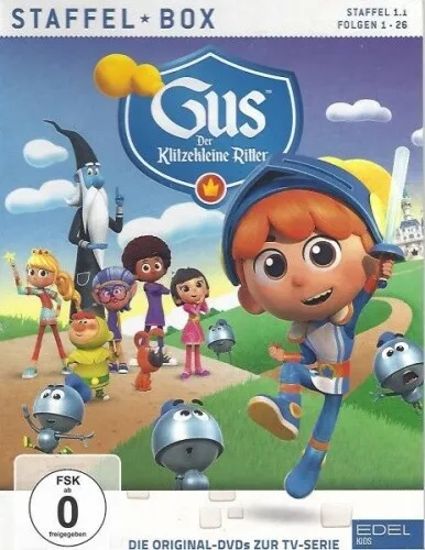 Gus - Der klitzekleine Ritter - Staffel Season 1.1 - Folge 1 - 26 - DVD - Neu /