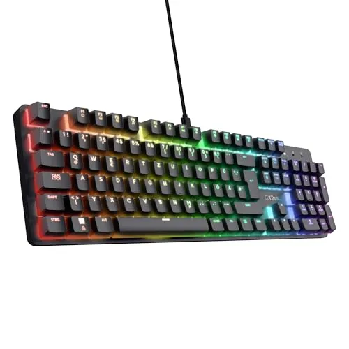 Trust GXT 871 Zora Mechanische Gaming Tastatur