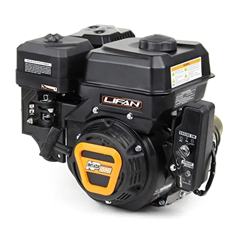 LIFAN KP230E E-Start Benzinmotor mit 6,5 PS - Viertakterssatzmotoren mit integriertem Elektrostarter für müheloses Starten und hohe Effizienz, ideal für Bau- und Handwerksarbeiten unter extremen Bedingungen.