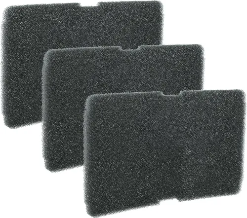 vhbw 3x Schwammfilter kompatibel mit Beko SLP 07 W1, DS 8412 PA 0, KH 7535 RXW, TWO 3370 GW, HPD24400, DS 8412 GX 0, HPD24412WH Wäschetrockner