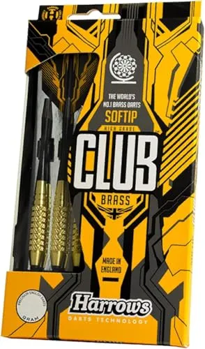 Harrows Darts 7440.16 - Club Brass Größe 16