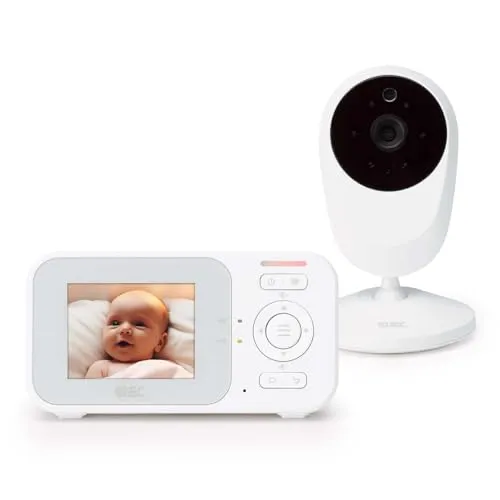ELEC EVM24 Babyphone mit Kamera und 2,4-Zoll-Farbdisplay