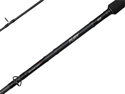 Savage Gear Fury Sg2 Bootsrute 2.13m 30-50lb - Hochwertige Angelrute mit Mittelschneller Aktion und robustem Carbon-Blank. Ideal für den Einsatz auf Booten und für große Köder geeignet. Perfekte Stabilität und Komfort beim Angeln.
