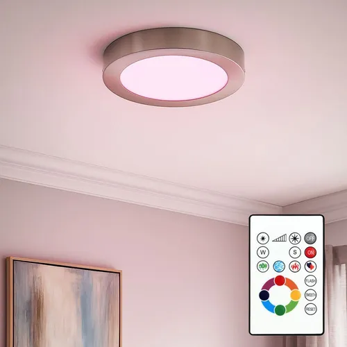 RGB LED Decken Leuchte Schlaf Zimmer Spot Strahler Lampe DIMMER Fernbedienung