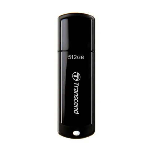 Transcend TS512GJF700 USB-Stick 512GB Schwarz - USB-Stick mit 512GB Speicher, USB 3.2 Gen 1 für blitzschnellen Datentransfer und stilvolles Design – ideal für alle, die Leistung und Ästhetik schätzen.