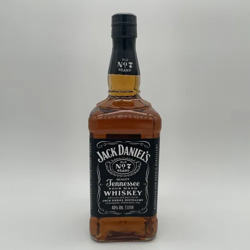 Jack Daniel's Old No. 7 Tennessee Whiskey 40% Vol. 1l - klassischer amerikanischer Whiskey, ideal für Cocktails oder puren Genuss