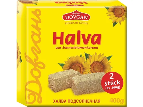 DOVGAN Halva aus Sonnenblumenkernen 400 g