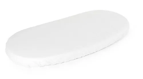 Stokke Spannbettlaken für Sleepi™ Junior, oval, White - Spannbettlaken für Sleepi Junior Matratze, ideal für Kinder von 3 bis 10 Jahren. Waschbar und leicht abziehbar für höchsten Komfort und Sicherheit.