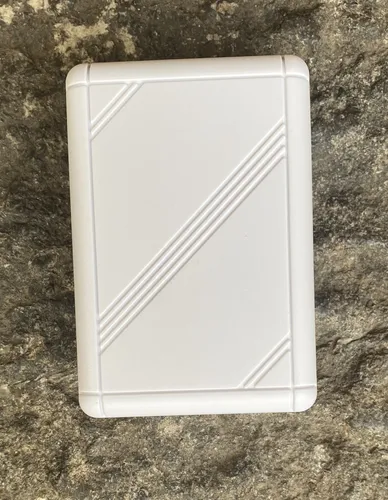 Heidemann Zwei Klang Gong Bella - Elektromechanisch mit 82 dB - Türklingelanlage in eleganter weißer Ausführung, ideal für klare Klangübertragung und hohe Lautstärke.