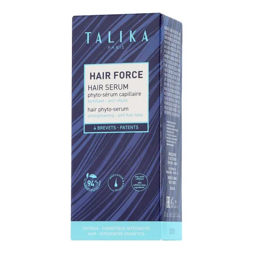 Talika Haarpflege Hair Force Serum 50 ml - Haartherapie Serum für kräftigeres, dichteres Haar, stärkt die Haarwurzeln und fördert das Haarwachstum.