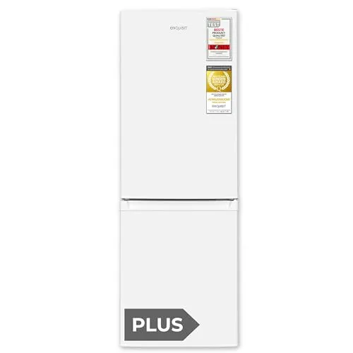 Exquisit Kühl-Gefrierkombination KGC5232-60-E-040E - Kühlschrank mit 173 l Nutzinhalt, 4-Sterne-Gefrieren und Alarm-Funktion, ideal für Familien mit viel Platz und flexibler Anpassung.