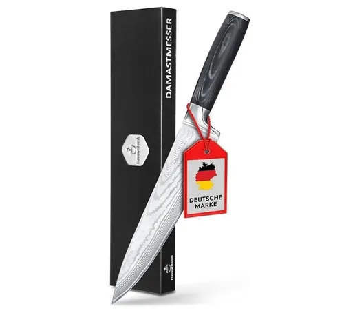🔥 Damast Messer Küchenmesser Damastmesser Kochmesser 67 Lagen Damaszener VG 10