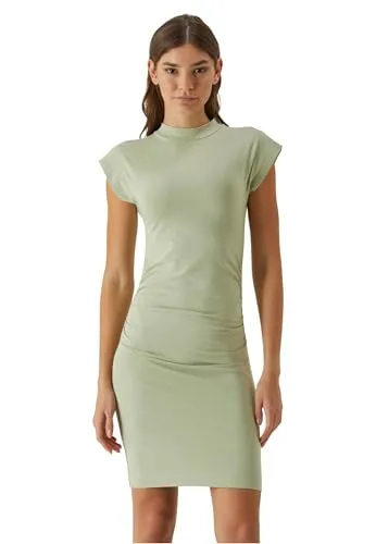 Urban Classics Damen Kleid Ladies Short Cotton Jersey Dress, kurzes Damenkleid aus Baumwolljersey, Slim Fit, Größen XS - XL