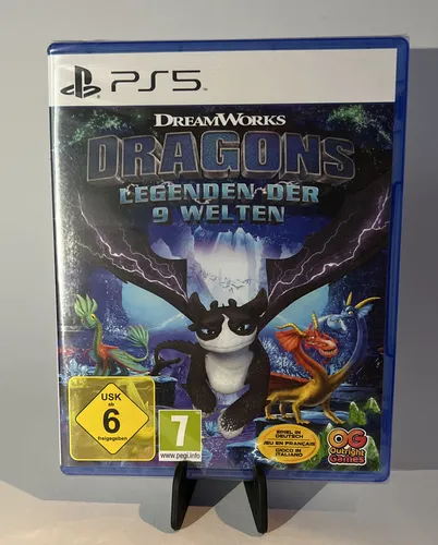 Dragons - Legenden der 9 Welten für PS5 - Action & Abenteuer Spiel für Sony PlayStation 5, mit fesselnder Grafik und spannenden Herausforderungen, ideal für Fans von Drachen und Abenteuer.