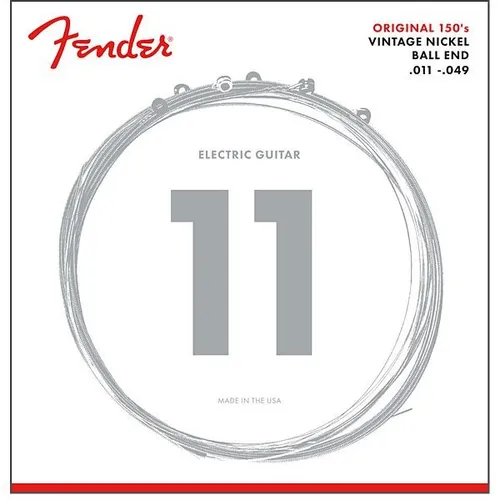 Saiten E-Gitarre Fender 150M, 011-049 Gitarrensaiten E- Gitarre NEU