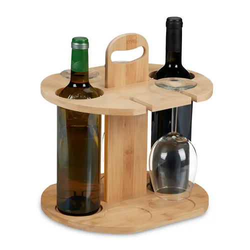 Weinbutler Weinhalter Weinständer Weinglasständer Weinzubehör 5 kg 1 kg natur