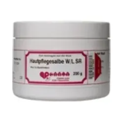 Hautpflegesalbe W/L Sr 200 G - Hautpflegesalbe W/L SR für die tägliche Pflege strapazierter Haut, schützt und pflegt bei Feuchtigkeitsverlust. Ideal für die Anwendung auf trockenen Hautpartien.