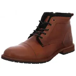 Bullboxer Stiefelette aus Leder - Braun - 41 - Stylische und komfortable Stiefelette von Bullboxer mit herausnehmbarer Decksohle und praktischem Reißverschluss. Ideal für jeden Anlass und aus hochwertigem Leder gefertigt.