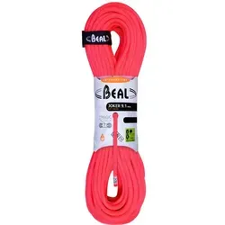 Kletterseil Alpinismus BEAL JOKER 9.1MM X 60 M ORANGE - Weiteres Zubehör: Innovatives Kletterseil mit Uni Core Technologie, geeignet als Einfach-, Doppel- und Zwillingsseil, ideal für anspruchsvolles Alpinklettern.