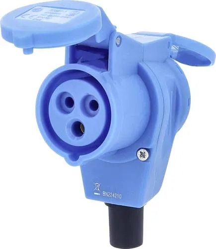 AS Schwabe 60474 CEE Winkelkupplung 16A 230V 1St.