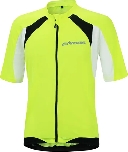 Airtracks Fahrradtrikot Kurzarm Pro T XXXL neon-weiß von Airtracks